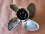 4 BLADE 15 1/4" X 16P POWERTECH OFS4 SS PROP, OFS4R16PCL200, CUSHION LOK, P10907