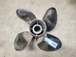 4 BLADE 13 1/2" X 23P OMC EVINRUDE JOHNSON RENEGADE BASS SS PROP, 177128, P5192