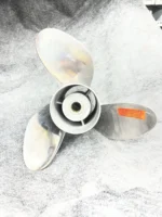 RAKER Johnson & Evinrude 14 1/2 × 22 Stainless Re-hubbed Outboard Propeller